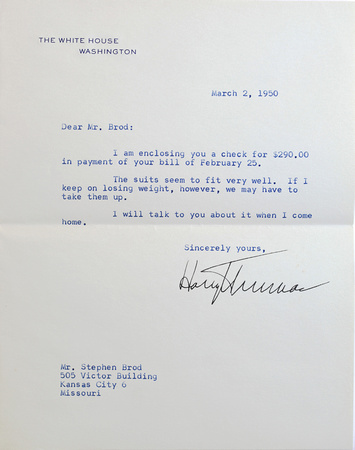 letter, letters, president, Truman “harry truman” "president truman", "president harry s truman", "harry s truman", "washington dc", correspondence, washington, "truman letters" "stephen brod" "chris