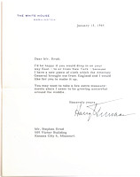 Harry S Truman Letters