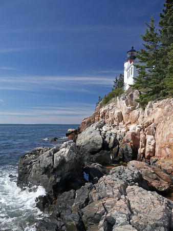 Bass Harbor Light Station in Maine