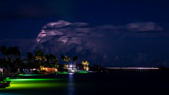 Storm in Key West, Florida